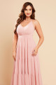 Vestido de Festa Longo Rosa Vanessa Ladydress