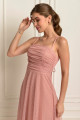 Vestido Festa Madrinha  Rosa   Longo Ladydress