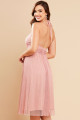 Vestido de Festa Midi Rosa Janaina Ladydress