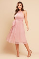 Vestido de Festa Midi Rosa Janaina Ladydress