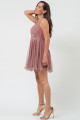 Vestido Curto Filipa Rose