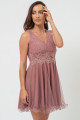Vestido Curto Filipa Rose