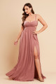 Vestido de Festa Longo Rose Tamires Ladydress