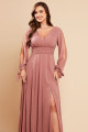 Vestido de Festa Longo Rose Heloisa Ladydress