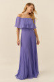 Vestido Festa Madrinha  Roxo   Longo Ladydress