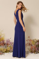 Vestido Festa Madrinha  Royal  decote v Longo Ladydress