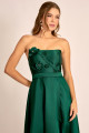 Vestido de Festa Longo Verde Escuro Thaly Ladydress