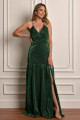 Vestido Festa Madrinha  Verde Esmeralda   Longo Ladydress