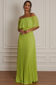 Vestido Festa Madrinha  Verde Lima   Longo Ladydress