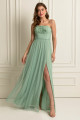 Vestido Festa Madrinha  Verde Menta   Longo Ladydress