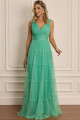 Vestido Festa Madrinha  Verde Menta   Longo Ladydress