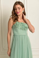Vestido Festa Madrinha  Verde Menta   Longo Ladydress