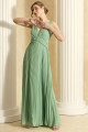 Vestido de Festa Longo Verde Menta Melina Ladydress