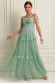 Vestido Festa Madrinha  Verde Menta   Longo Ladydress