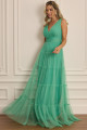 Vestido Festa Madrinha  Verde Menta   Longo Ladydress