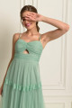 Vestido Festa Madrinha  Verde Menta   Longo Ladydress