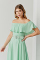 Vestido Festa Madrinha  verde menta   longo Ladydress
