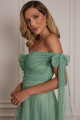 Vestido Festa Madrinha  Verde Menta   Longo Ladydress