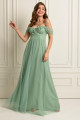 Vestido Festa Madrinha  Verde Menta   Longo Ladydress