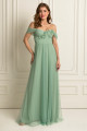Vestido Festa Madrinha  Verde Menta   Longo Ladydress