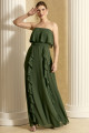 Vestido de Festa Longo Verde Oliva Stella Ladydress