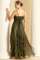 Vestido de Festa Longo Verde Oliva Inara Ladydress