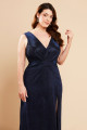 Vestido Longo Agatha Azul Marinho Ladydress
