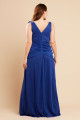 Vestido de Festa Longo Plus Size Azul Royal Kelly Ladydress