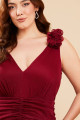 Vestido Longo Kelly Marsala Ladydress