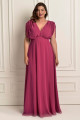 Vestido Festa Madrinha Plus Size Pink   Longo Ladydress