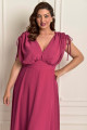 Vestido Festa Madrinha Plus Size Pink   Longo Ladydress