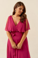 Vestido Festa Madrinha Plus Size Pink   Longo Ladydress