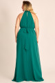Vestido de Festa Longo Plus Size Verde Escuro July Ladydress