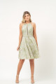 Vestido Curto Suzana Verde Menta