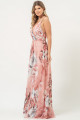Vestido Longo Estampado Julieta Salmão