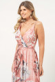 Vestido Longo Estampado Julieta Salmão