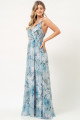 Vestido Longo Estampado Julieta Serenity