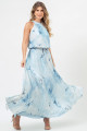 Vestido Longo Estampado Cris Serenity