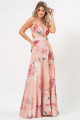 Vestido Longo Estampado Valentina Salmão