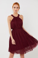 Vestido Curto Angel Marsala