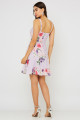 Vestido Curto Estampado Iara Lavanda