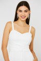 Vestido Curto Iara Off White