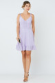 Vestido Curto Lolita Lavanda