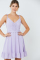 Vestido Curto Lolita Lavanda