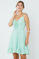 Vestido Curto Lolita Verde Menta