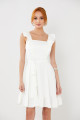 Vestido Curto Alana Off White