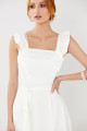 Vestido Curto Alana Off White