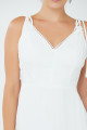 Vestido Longo Brenda Off White