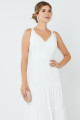 Vestido Longo Brenda Off White