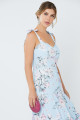 Vestido Longo Estampado Analu Serenity
